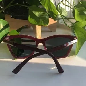 MCM | Accessories | Mcm Burgundy Cat Eye Sunglasses | Poshmark display picture 3
